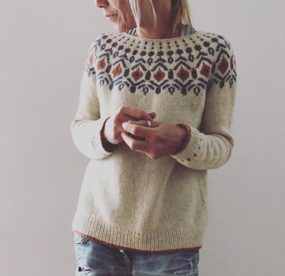 One-of-a-Kind Artisan Knit Sweater
