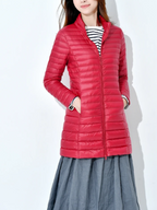 Tailored Lightweight Down Jacket for Women