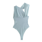 Leopard Print Women's Bodysuit