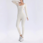 Solid Long Sleeve Performance Bodysuit