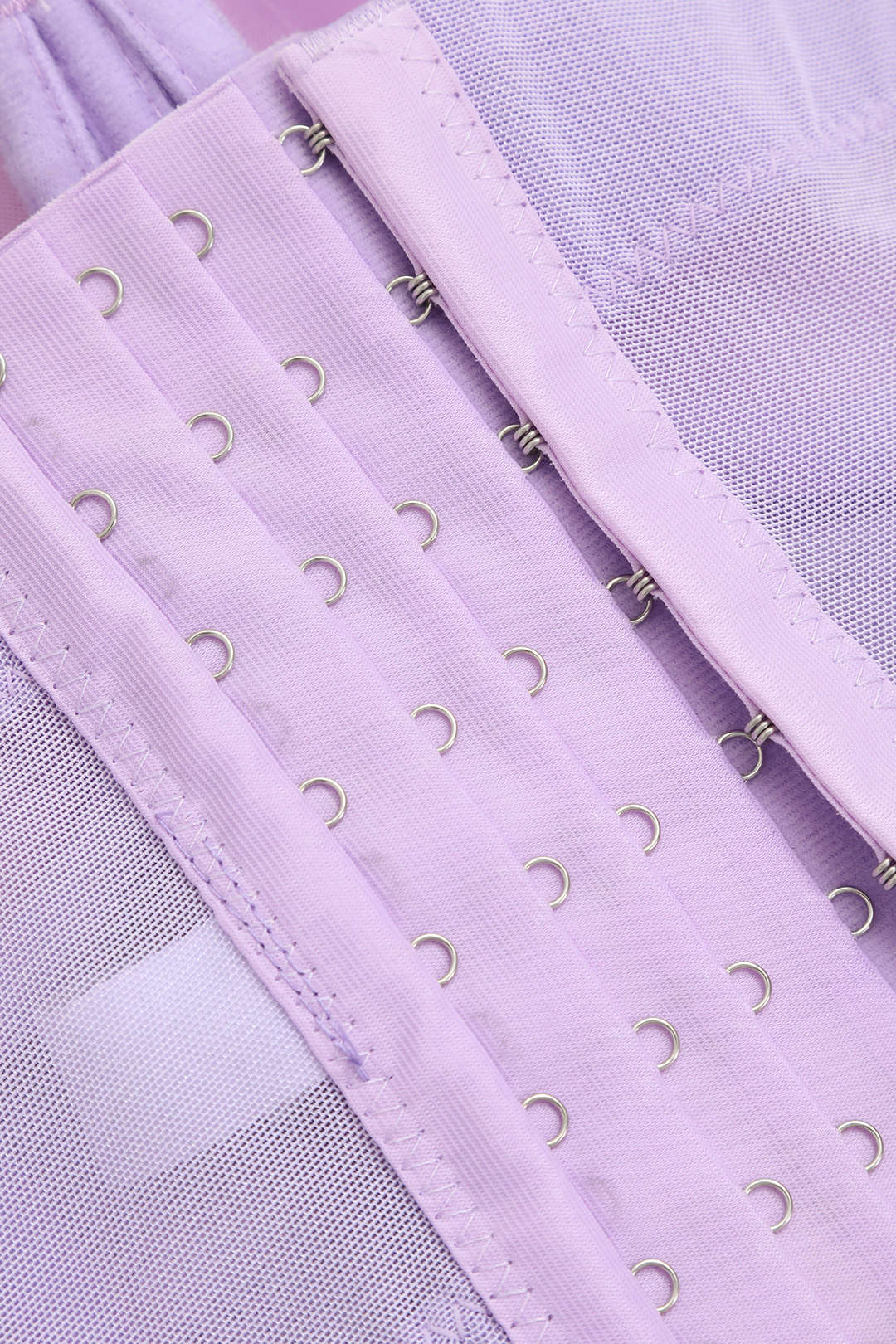 Underwire Mesh Bustier Top