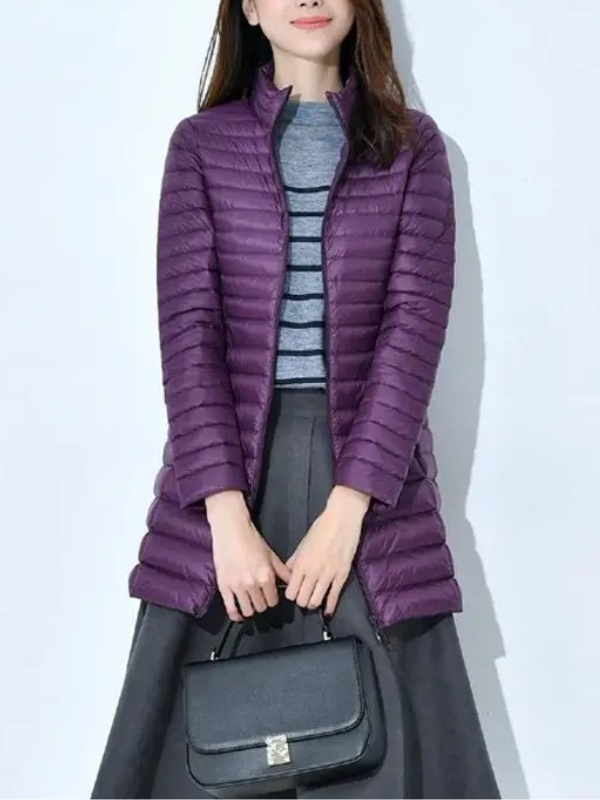 Tailored Lightweight Down Jacket for Women