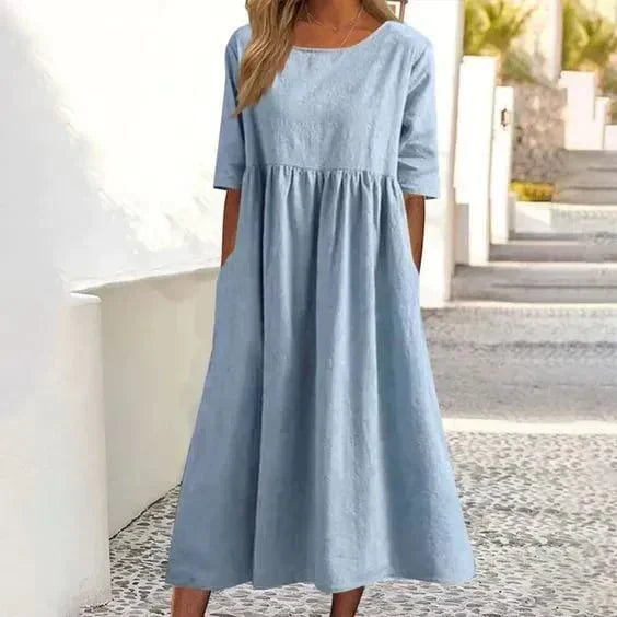 Odira - Chic Cotton Dress