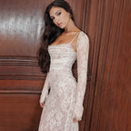 Ona - Luxurious Lace Maxi Dress for Unmatched Comfort