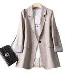 Casual Long Sleeve Blazer for Women