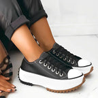 Cozy Women's Platform Sneakers