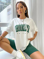 Brooklyn York Retro Oversized Tee