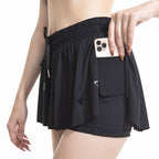 Multi-Functional Tennis Shorts with Dual Benefits