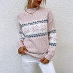 Chic Women's Winter Knit Pullover