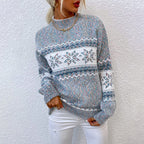 Chic Women's Winter Knit Pullover
