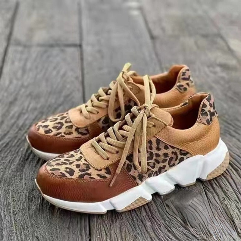 Cozy Leopard Print Shoes for Women