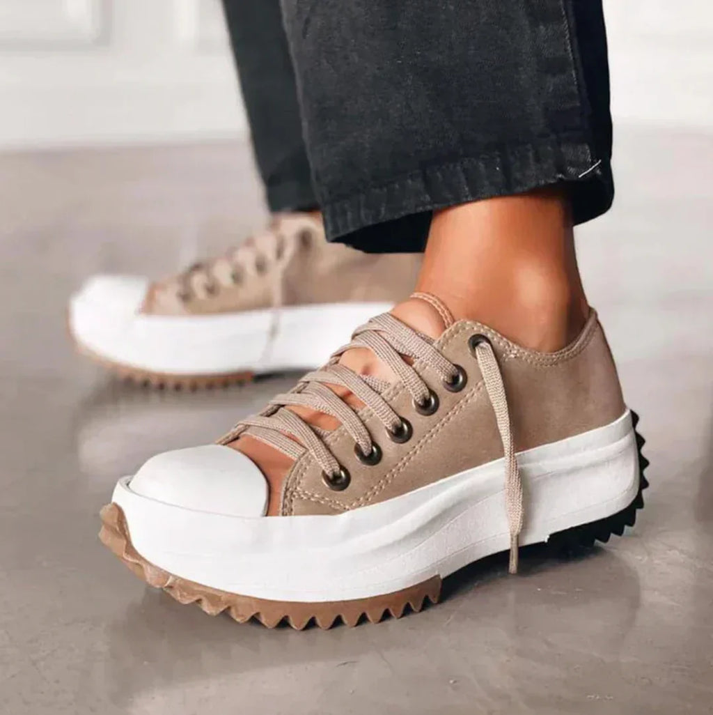 Cozy Women's Platform Sneakers