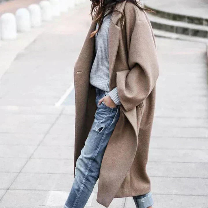 Chic Wool Overcoat