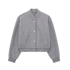 Short-Length Bomber Jacket