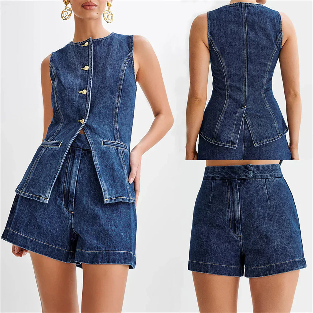Denim Ensemble Set