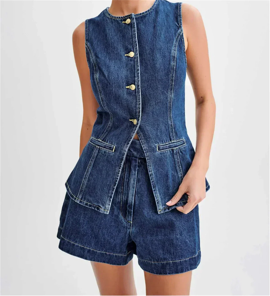 Denim Ensemble Set