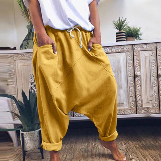 Women's Harem Pants in Bohemian Style
