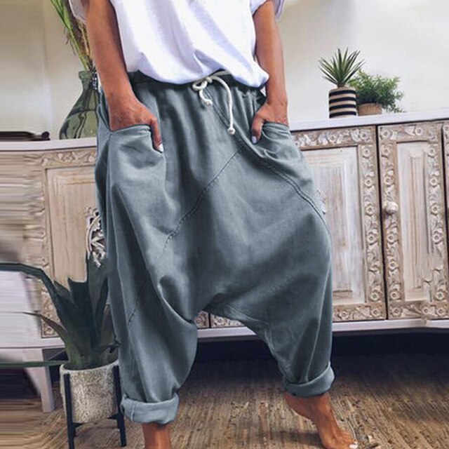 Women's Harem Pants in Bohemian Style