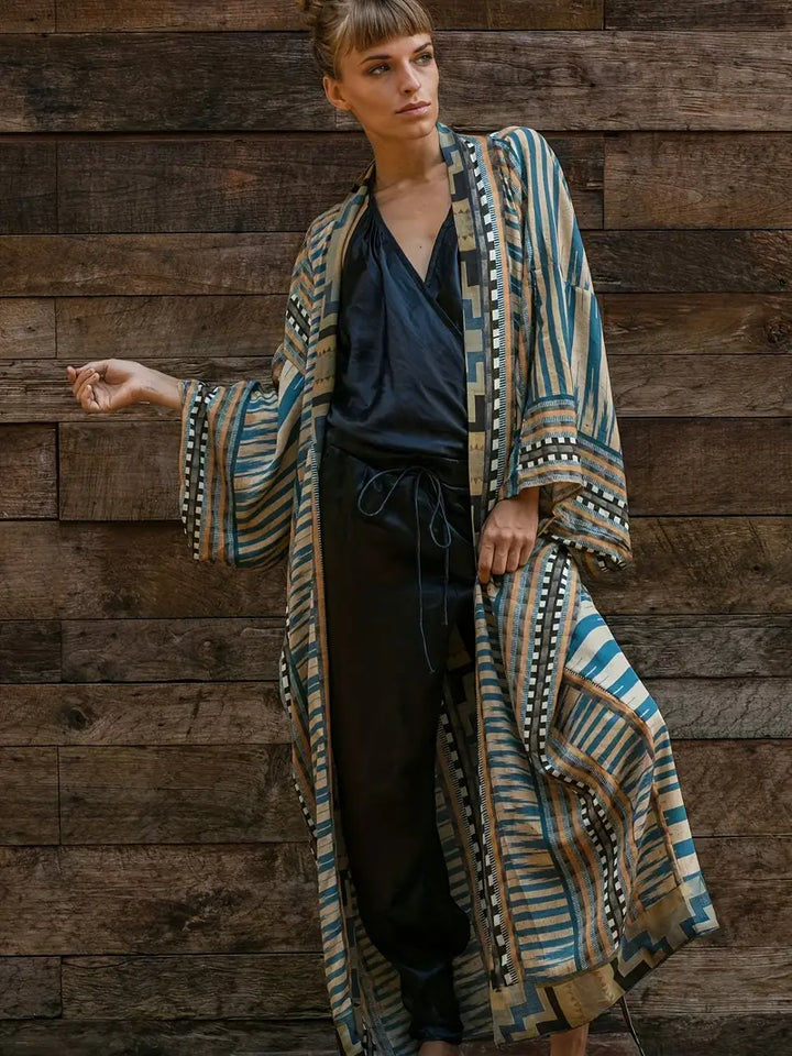 Plus Size Bohemian Kimono