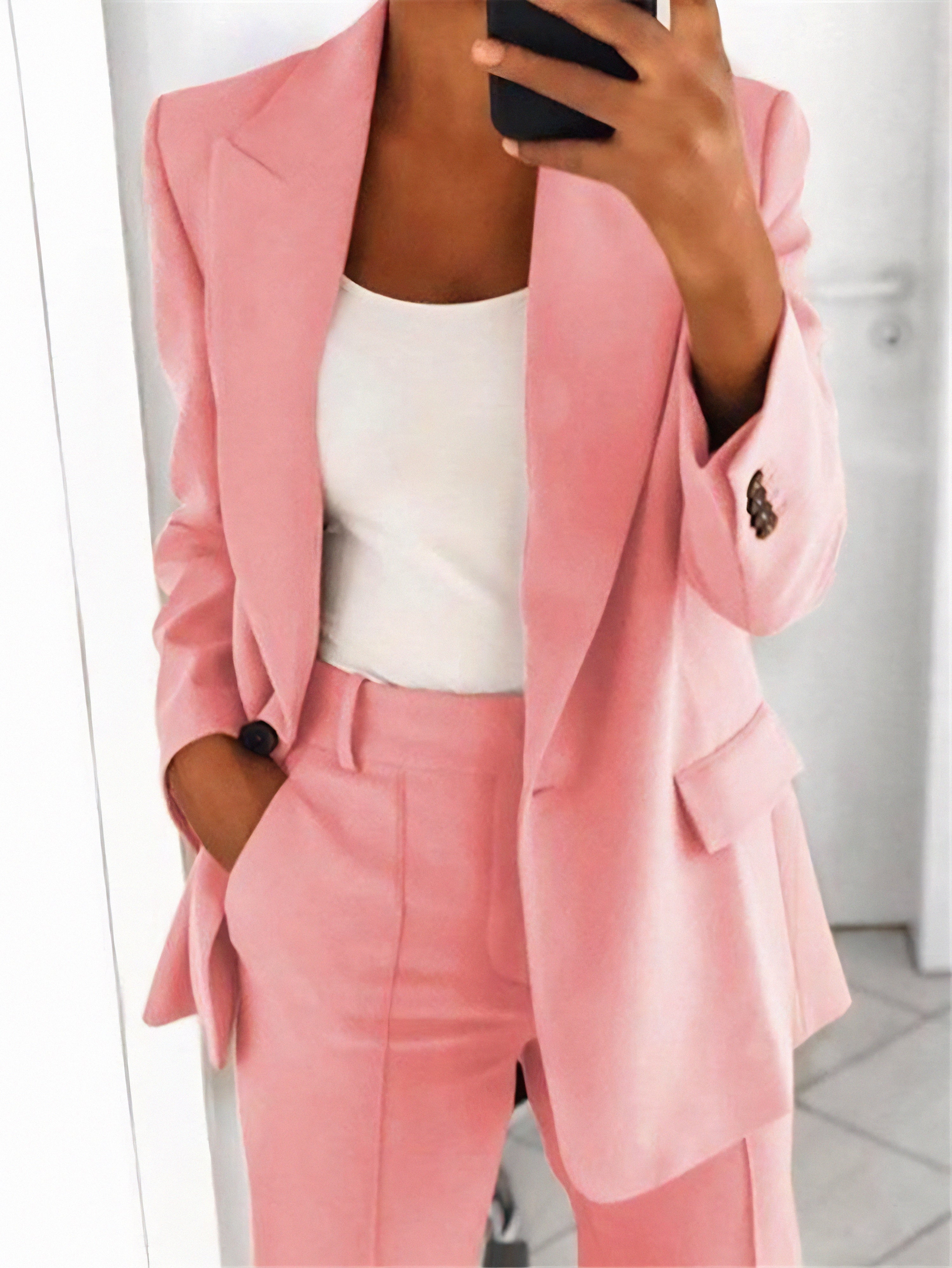Women's Relaxed-Fit Suit