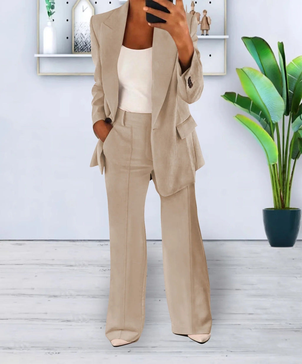 Women's Relaxed-Fit Suit