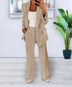 Women's Relaxed-Fit Suit